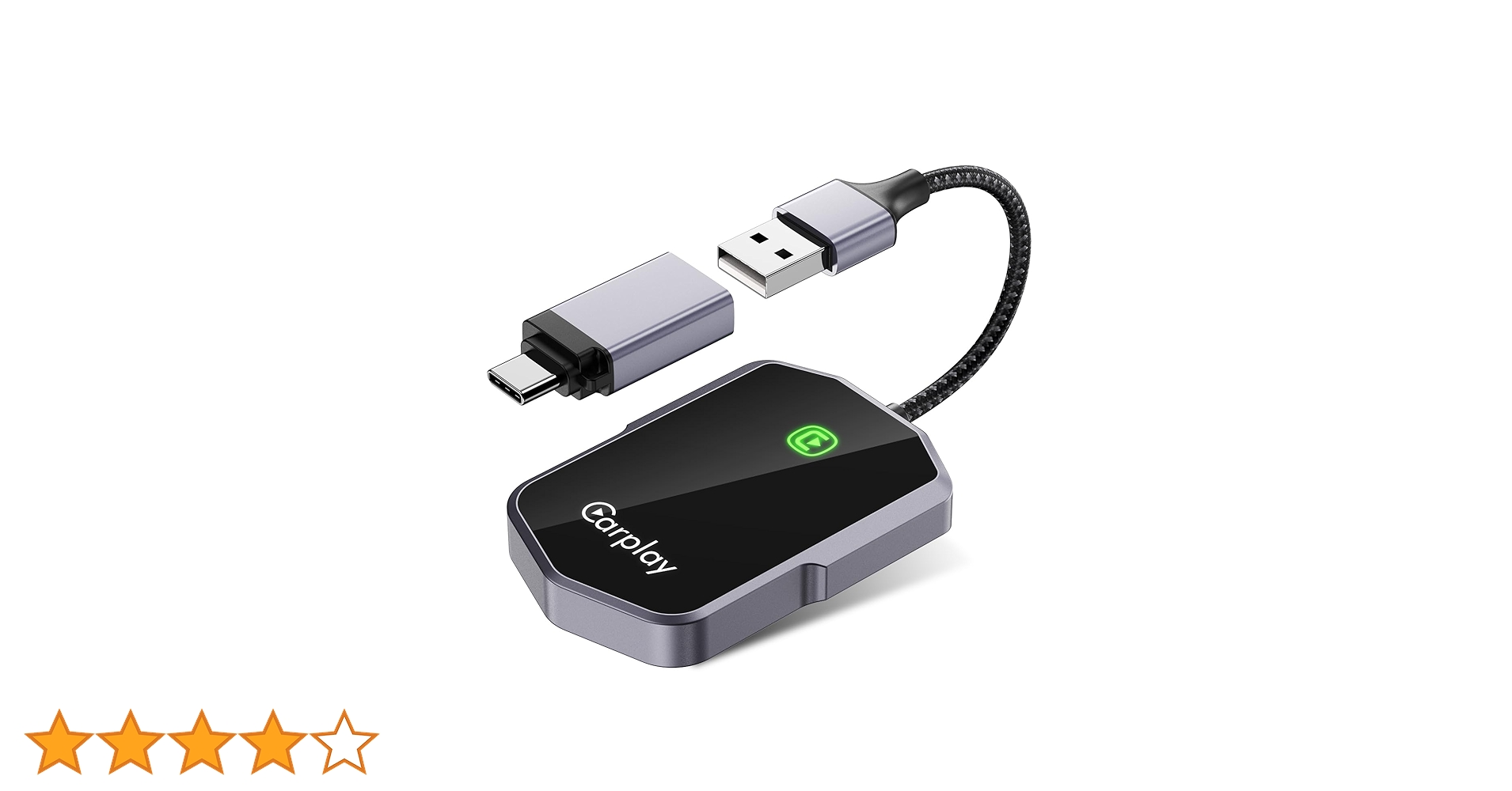 Smart Connect Apple CarPlay アダプター Wireless Carplay Adapter for Apple CarPlay 2024, Convert